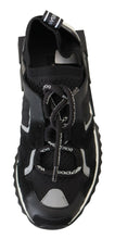 Load image into Gallery viewer, Dolce &amp; Gabbana Black Mesh Sorrento Trekking Sneakers Shoes
