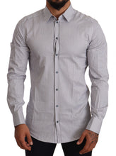 Load image into Gallery viewer, Dolce &amp; Gabbana Elegant Slim Fit Striped Cotton Shirt
