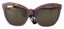 Load image into Gallery viewer, Dolce &amp; Gabbana Elegant Violet Acetate Sunglasses
