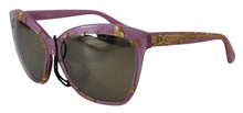 Load image into Gallery viewer, Dolce &amp; Gabbana Elegant Violet Acetate Sunglasses
