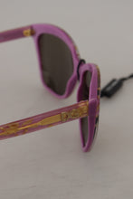 Load image into Gallery viewer, Dolce &amp; Gabbana Elegant Violet Acetate Sunglasses
