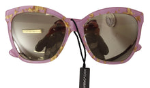 Load image into Gallery viewer, Dolce &amp; Gabbana Elegant Violet Acetate Sunglasses
