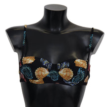 Load image into Gallery viewer, Dolce &amp; Gabbana Chic Seashell-Print Bikini Top
