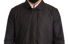 Load image into Gallery viewer, Dolce &amp; Gabbana Elegant Black Trench Coat for Sophisticated Men
