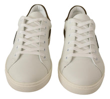 Load image into Gallery viewer, Dolce &amp; Gabbana White Suede Leather Mens Low Tops Sneakers
