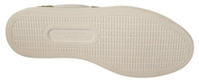 Load image into Gallery viewer, Dolce &amp; Gabbana White Suede Leather Mens Low Tops Sneakers
