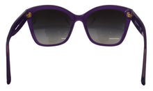 Load image into Gallery viewer, Dolce &amp; Gabbana Elegant Purple Gradient Lens Sunglasses
