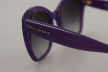 Load image into Gallery viewer, Dolce &amp; Gabbana Elegant Purple Gradient Lens Sunglasses
