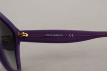 Load image into Gallery viewer, Dolce &amp; Gabbana Elegant Purple Gradient Lens Sunglasses
