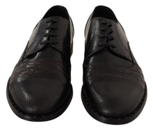 Load image into Gallery viewer, Dolce &amp; Gabbana Elegant Black Derby Oxford Wingtips
