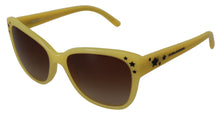 Load image into Gallery viewer, Dolce &amp; Gabbana Chic Yellow Acetate Gradient Sunglasses
