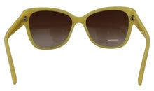 Load image into Gallery viewer, Dolce &amp; Gabbana Chic Yellow Acetate Gradient Sunglasses
