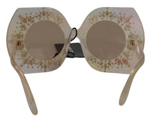 Load image into Gallery viewer, Dolce &amp; Gabbana Elegant Beige Embellished Sunglasses
