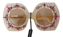 Load image into Gallery viewer, Dolce &amp; Gabbana Elegant Beige Embellished Sunglasses
