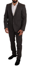 Load image into Gallery viewer, Dolce &amp; Gabbana Elegant Gray Martini Woolen Suit Set
