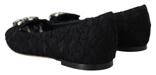 Load image into Gallery viewer, Dolce &amp; Gabbana Elegant Floral Lace Flat Vally Shoes
