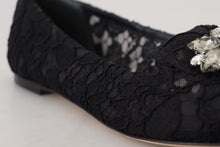 Load image into Gallery viewer, Dolce &amp; Gabbana Elegant Floral Lace Flat Vally Shoes
