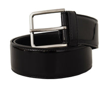 Load image into Gallery viewer, Dolce &amp; Gabbana Elegant Black Leather Belt
