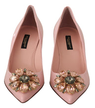 Load image into Gallery viewer, Dolce &amp; Gabbana Crystal Embellished Patent Leather Pumps
