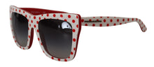 Load image into Gallery viewer, Dolce &amp; Gabbana Chic Red and White Polka Dot Sunglasses
