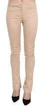 Load image into Gallery viewer, Just Cavalli Elegant Cream Low Waist Skinny Trousers
