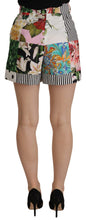 Load image into Gallery viewer, Dolce &amp; Gabbana Floral High Waist Hot Pants Shorts
