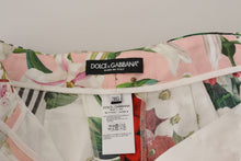 Load image into Gallery viewer, Dolce &amp; Gabbana Floral High Waist Hot Pants Shorts
