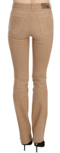 Load image into Gallery viewer, Just Cavalli Chic Brown Mid Waist Skinny Trousers
