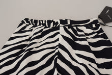 Load image into Gallery viewer, Dolce &amp; Gabbana Zebra Print Mid Waist Hot Pants
