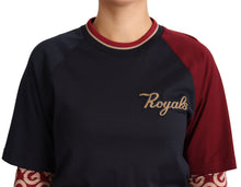Load image into Gallery viewer, Dolce &amp; Gabbana Multicolor Royals Cotton Crewneck Sweater
