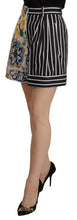 Load image into Gallery viewer, Dolce &amp; Gabbana Majolica High Waist Designer Bermuda Shorts
