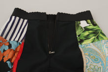 Load image into Gallery viewer, Dolce &amp; Gabbana Multicolor Patchwork High Waist Hot Pants
