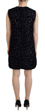 Load image into Gallery viewer, Dolce &amp; Gabbana Elegant Leopard Pattern Mini Shift Dress
