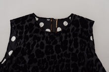 Load image into Gallery viewer, Dolce &amp; Gabbana Elegant Leopard Pattern Mini Shift Dress
