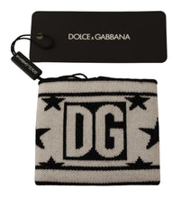 Load image into Gallery viewer, Dolce &amp; Gabbana Elegant Black and White Wool Wristband
