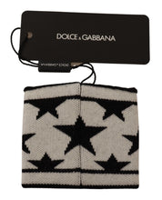 Load image into Gallery viewer, Dolce &amp; Gabbana Elegant Black and White Wool Wristband
