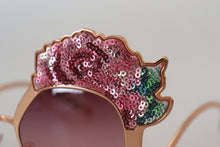 Load image into Gallery viewer, Dolce &amp; Gabbana Chic Rose Sequin Embroidered Sunglasses
