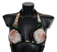 Load image into Gallery viewer, Dolce &amp; Gabbana Elegant Floral Print Bikini Top
