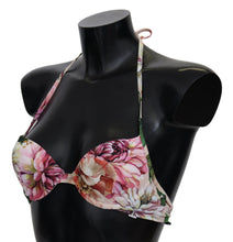 Load image into Gallery viewer, Dolce &amp; Gabbana Floral Elegance Elastic Bikini Top
