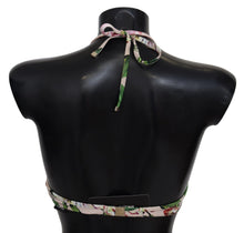 Load image into Gallery viewer, Dolce &amp; Gabbana Floral Elegance Elastic Bikini Top
