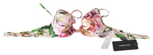 Load image into Gallery viewer, Dolce &amp; Gabbana Floral Elegance Elastic Bikini Top
