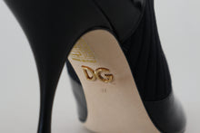 Load image into Gallery viewer, Dolce &amp; Gabbana Black Socks Stiletto Heels Booties Shoes
