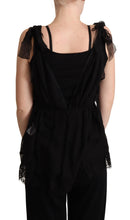 Load image into Gallery viewer, Dolce &amp; Gabbana Lustrous Silk-Blend Lace Trim Camisole
