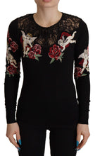 Load image into Gallery viewer, Dolce &amp; Gabbana Embroidered Angel Cardigan Sweater
