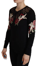 Load image into Gallery viewer, Dolce &amp; Gabbana Embroidered Angel Cardigan Sweater
