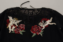 Load image into Gallery viewer, Dolce &amp; Gabbana Embroidered Angel Cardigan Sweater
