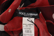 Load image into Gallery viewer, Dolce &amp; Gabbana Sicilian Print Silk Blouse - Luxurious &amp; Chic
