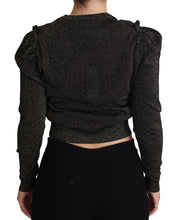 Load image into Gallery viewer, Dolce &amp; Gabbana Elegant Cropped Sweater with Logo Detail
