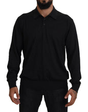 Load image into Gallery viewer, Dolce &amp; Gabbana Elegant Black Cashmere Pullover Sweater
