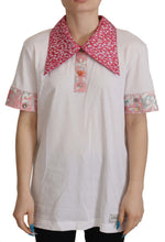 Load image into Gallery viewer, Dolce &amp; Gabbana Elegant Collared Polo T-Shirt in Pristine White
